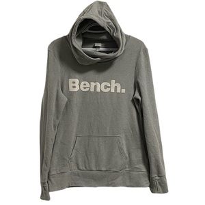 Size L Bench Fleece Hoodie light grey color